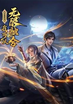 盖世扫地僧:我可以无限融合动态漫画海报