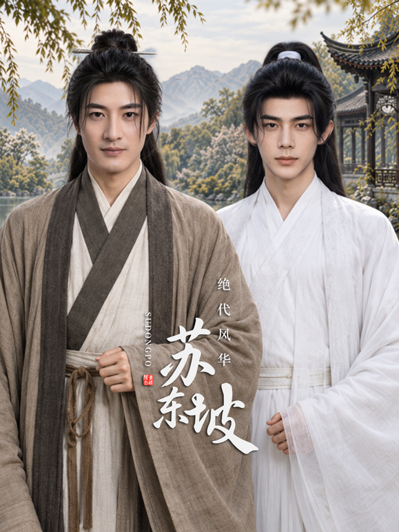 绝代风华苏东坡海报
